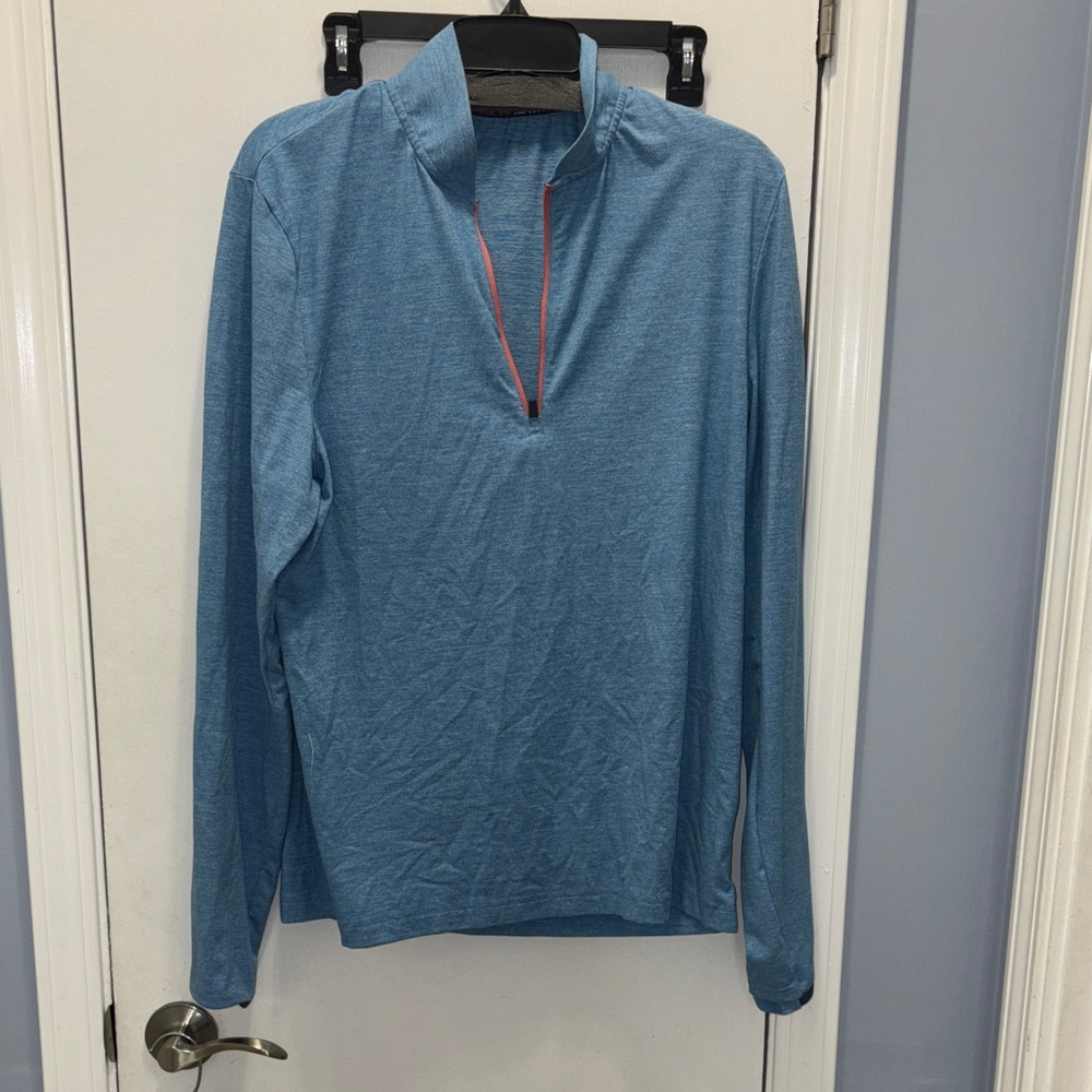Southern Tide Blue Heathered Pullover size medium